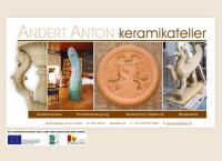 Website von Anton Andert - Keramik Andert