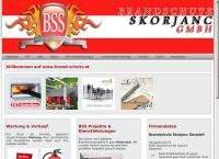 Website von Brandschutz Skorjanc GmbH