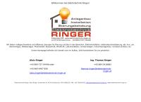 Website von Alois Ringer