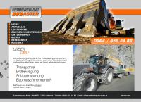 Website von Erdbewegung Aster Manuel