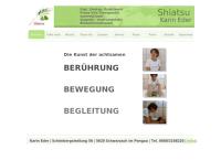 Website von Karin Eder -  Shiatsu-Praxis