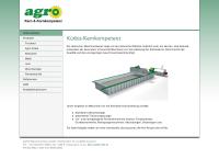 Website von AGRO Maschinenbau GmbH