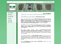 Website von H & W Montage GmbH