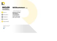 Website von Rigler Baugesellschaft m.b.H.
