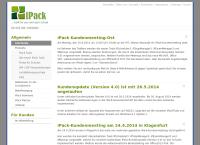 Website von \"iPack OG\"