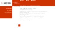 Website von Hofer Christian