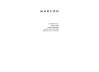 Website von Marcom Handelsgesellschaft M.b.h. - Marketing-Consulting