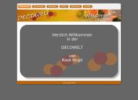 Website von Birgit Riedl - Birgit Riedl decowelt.at