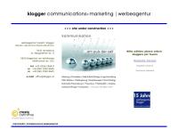 Harald Friedrich Klogger - Klogger Communications+marketing | Werbeagentur