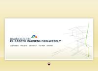 Website von Ing. Elisabeth Waisenhorn-Wesely - Ökologischplanen Baumeister Ing. Elisabeth Waisenhorn-Wesely