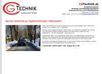 Website von CG Technik Christian Gradischnig