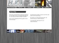 Website von H.K.I.-Metalltechnik GmbH