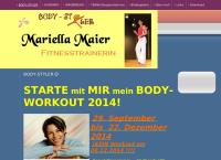 Website von Mariella Maier - Body-Styler