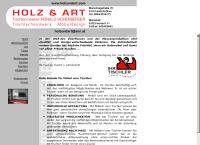 Website von Holz & Art Tischlerei Ronald Hohenberger