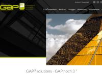 Website von Gap-Solution GmbH