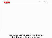 Website von Captura Wirtschaftsberatung GmbH