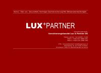 Website von Versicherungskanzlei Lux & Partner OG