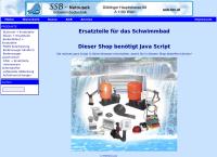 Website von Ssb - Karl Netousek Schwimmbad- und Solartechnik
