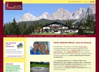 Website von Hotelpension Herold Inh Albert Prugger