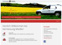 Website von Vermessung Miedler Ziviltechniker Ges.m.b.h.