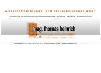 Website von Mag. Thomas Heinrich Wirtschaftsprüfungs- und Steuerberatungs-GmbH