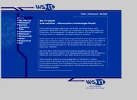 Website von Ws-IT Web Solutions- Information Technologies GmbH