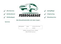 Website von Ferrogarage - Christoph Weber