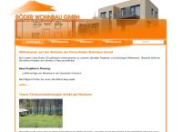 Website von Röder Wohnbau GmbH