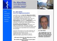 Klotz Alois, Dr.