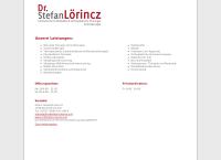 Website von Dr.med. Stefan Lörincz