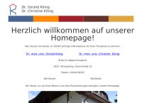 König Christine, Dr.