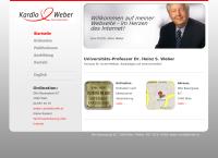 Website von Univ.-Prof. Dr. Heinz WEBER