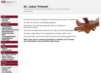 Website von Trimmel Lukas, Dr.med.