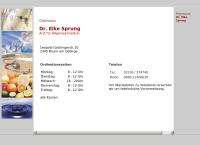 Website von Sprung Elke, Dr.