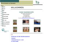 Website von Physiotherapie am Sonnberg - Dipl-PT Karin Schickbichler
