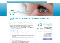 Website von Meine Linse GmbH - Meine Linse GmbH | Kontaktlinseninstitut
