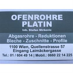 Ofenrohre Platin