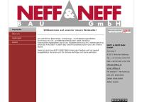 Website von NEFF & NEFF BAU GmbH