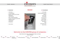 Website von Kirsten Kg.