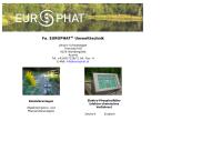 Website von Europhat Umwelttechnik Johann Schwabegger