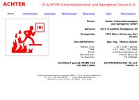 Achter Sicherheitsanlagen und Spenglerei GmbH - Achter GmbH