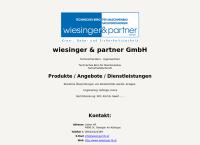 Website von Wiesinger & Partner GmbH