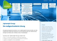 Lightweight Energy GmbH High-Tech Energy Systems