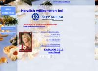 Website von Sepp Krifka EU - Blechwarenerzeugung  Keksausstechformen