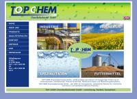 Website von Top Chem Chemikalienhandel GmbH