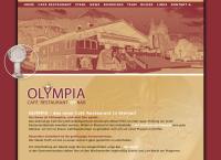 Website von Olympia Café Restaurant