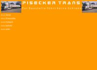 Website von Pisecker Transporte
