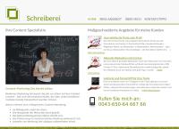 Website von Schreiberei Kirchmeir Elisabeth e.U. - Schreiberei - Mag. Elisabeth Kirchmeir