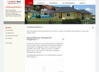 Website von Liesnig Bau GmbH