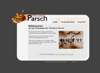 Website von Bau- und Möbeltischlerei Parsch KG